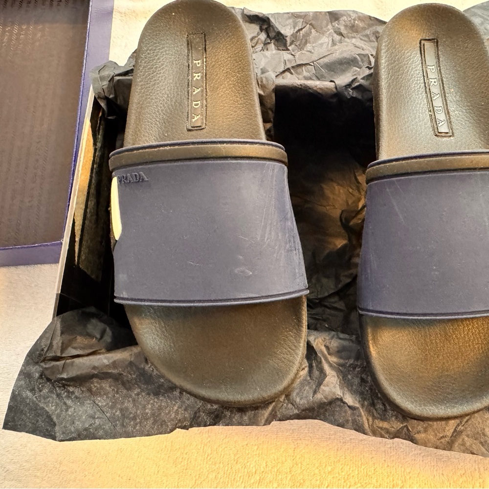 Authentic Prada Slides - image 1